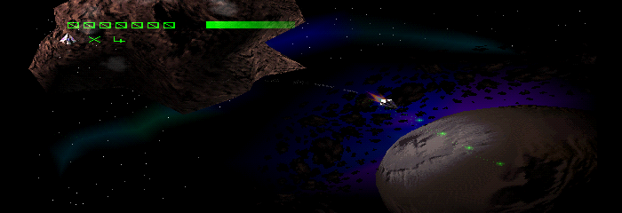 SuperLite 1500 Series - Asteroids Screenshot 1